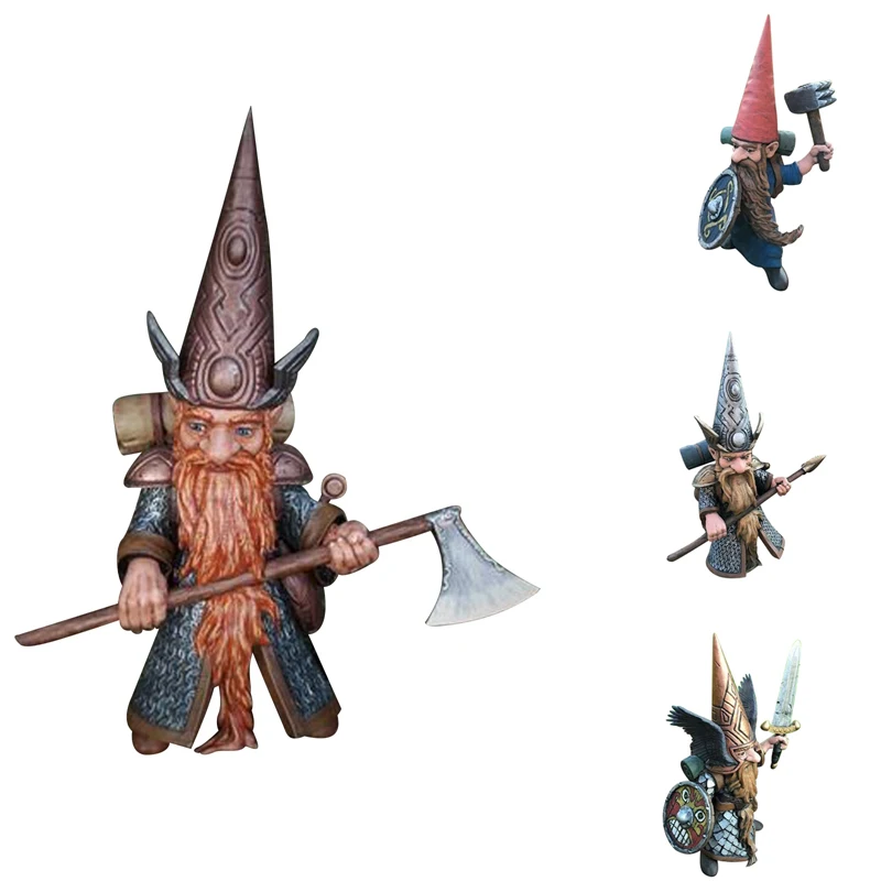 

Gnome Knight In Full Armor Holding Sword Garden Gnome Warrior Garden, Outdoor Garden Statue