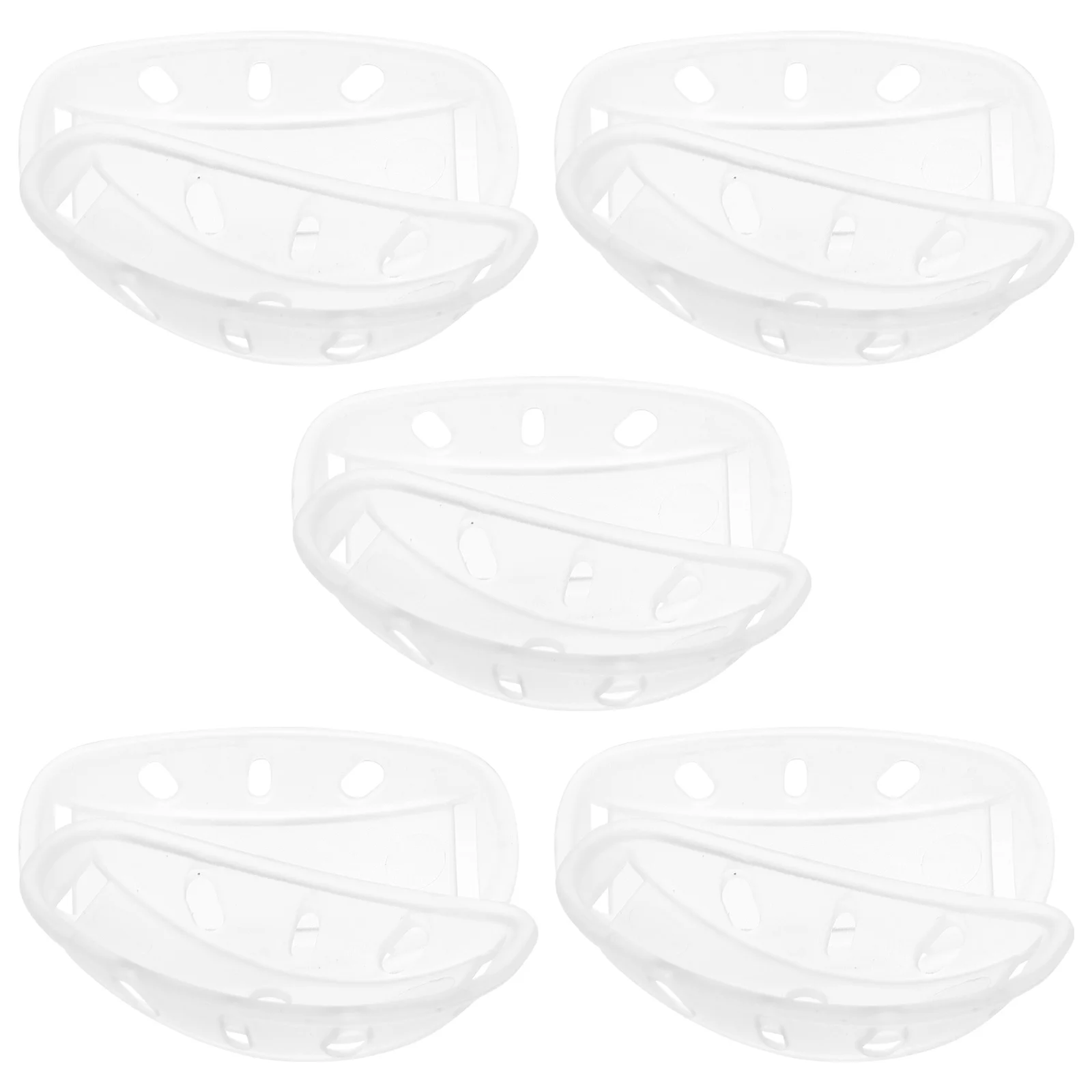 

10 Pcs Softball Hard Hat Chin Pad Safety Chain Protective Gear Portable Plastic Chine Football