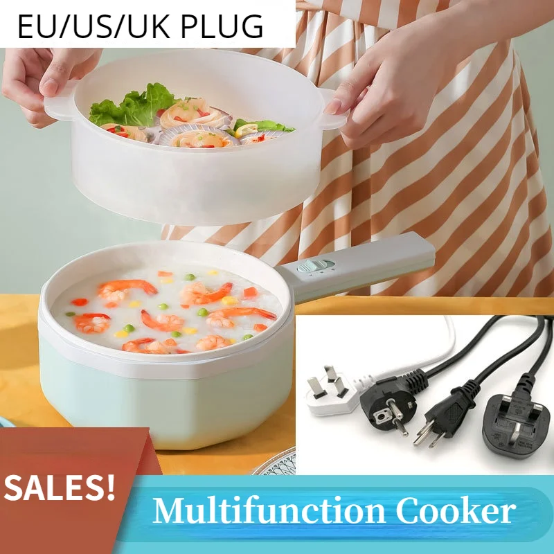 

Мультиварка электрическая с антипригарным покрытием, бытовая Двухуровневая Пароварка для жарки, риса, супа, мультиварка, 110 В, 220 В