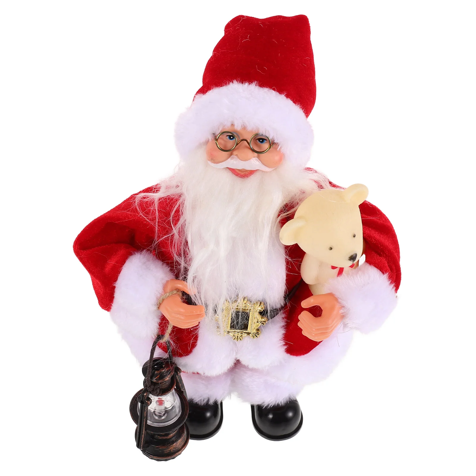 Игрушка Санта-Клауса Рождественская фигурка Тверкинг Плюшевая электрическая