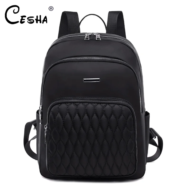 

Fashion Casual Women Travel Backpack Pretty Style Girls School Book Backpack High Quality Durable Soft Fabric Women's Backpack