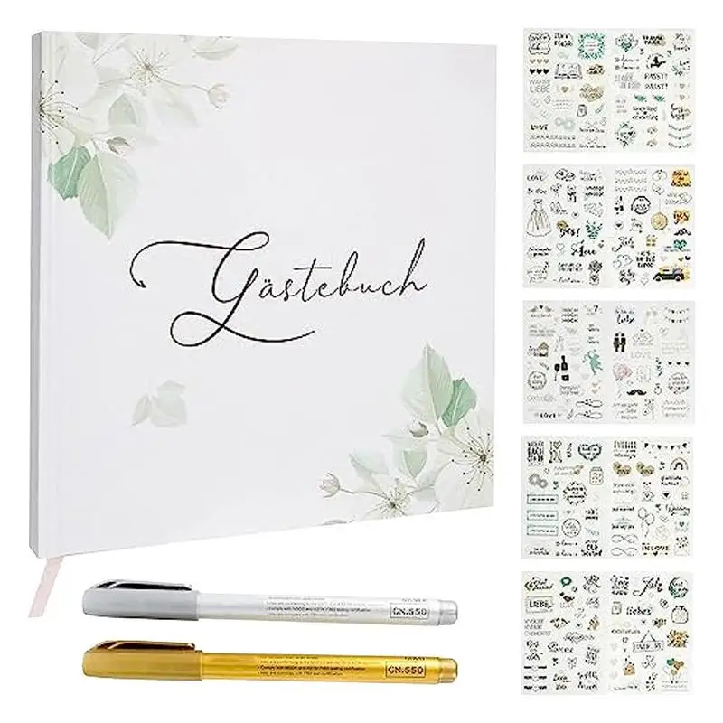 

Anniversary Memory Scrapbooking Anniversary Guest Book Wedding Reception Registry Guestbook For Toddler Showers Weddings And