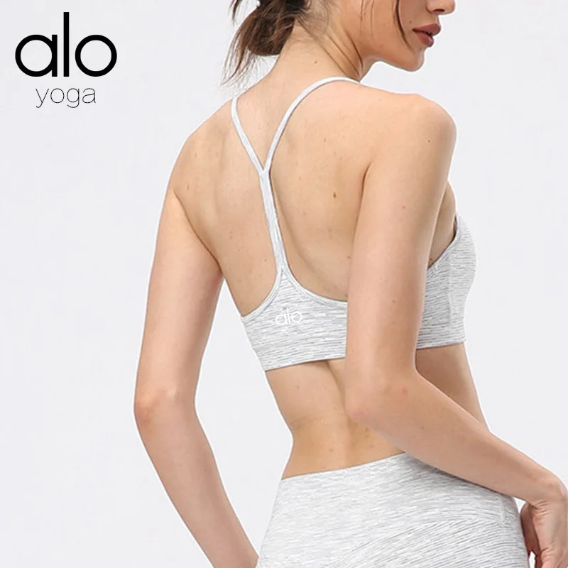 

Alo Yoga Women Underwear Naked Feeling Sling Push Up Shockproof Beauty Back Running Bra Fitness Quick Drying Breathable Vest