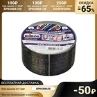 Клейкая лента Unibob армированная чёрная 48мм х 10м 3806934