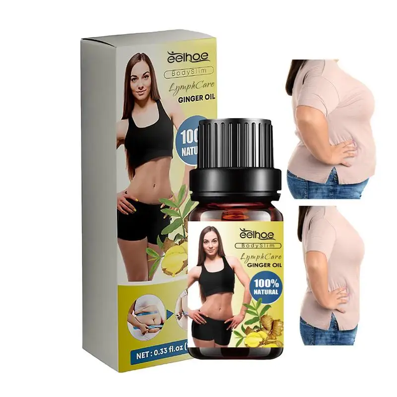 

Масло имбирное для похудения живота, 0,33 Fl. Унции, массажное масло для расслабления, согревающее массажное масло, ароматическое масло для похудения живота, имбирное масло для расслабления