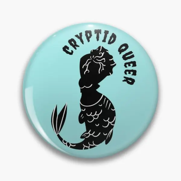 Заколка для воротника Queer Cryptid Vibes Eyes Genderqueer на мягкой пуговице настраиваемая