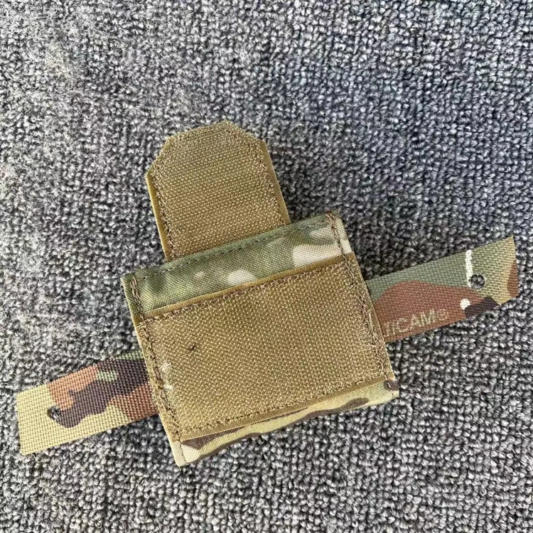 Outdoor Tactical Sports Military Hunting TR6503 Helmet Paste Package Battery Storage Bag 500D MC Original Fabric