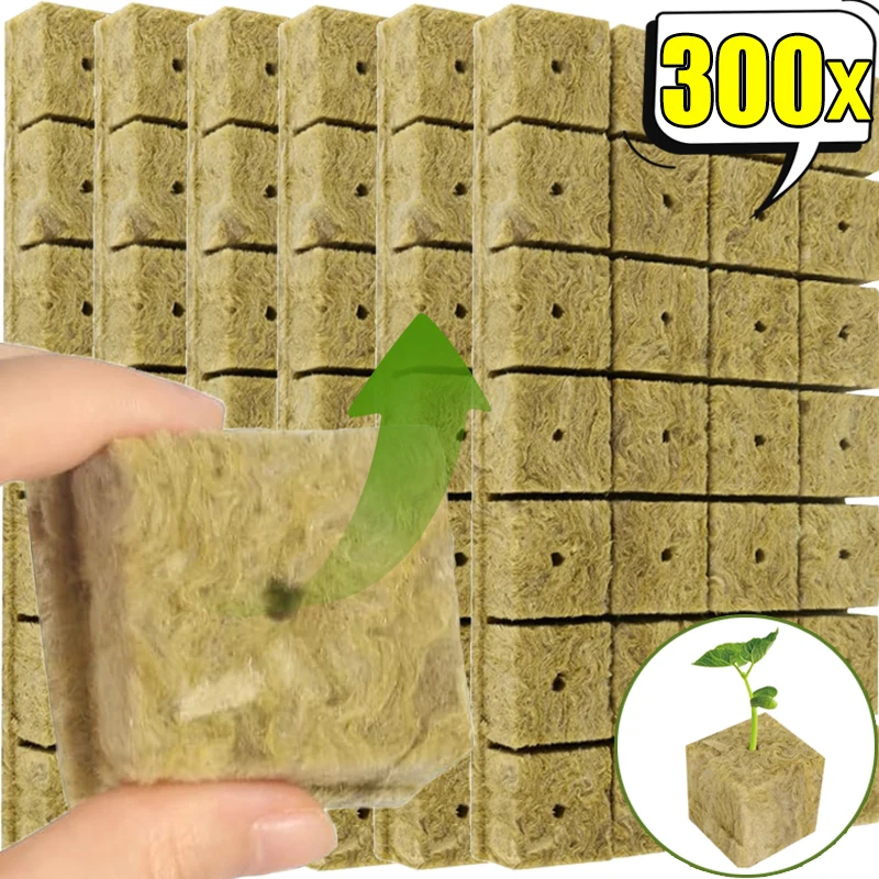 Фото Гидропонные кубики для выращивания саженцев Stonewool, посадочные губчатые блоки для посадки садовых растений, выращивания воды, посева семян, культовый блок №1