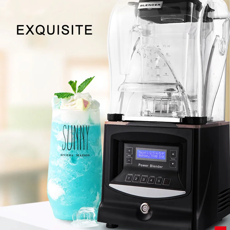 

Электрическая бытовая техника от производителя с низким уровнем шума, бытовой блендер, Миксер для сока большой емкости 4 л