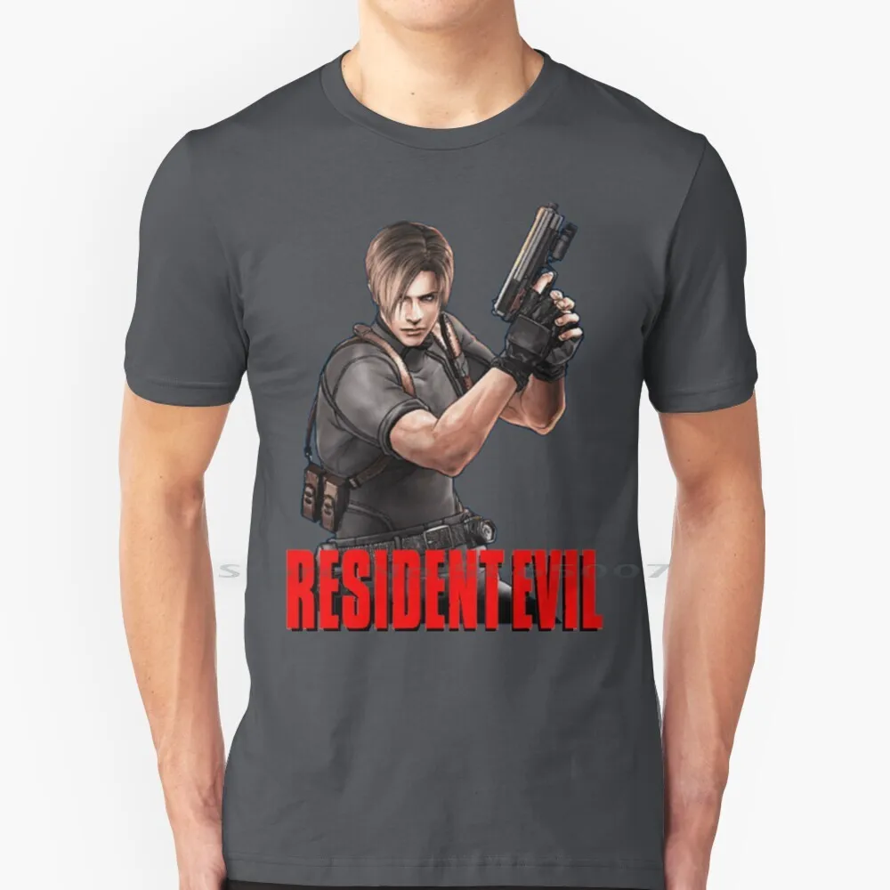Leon S. Kennedy-| Подарок для жителя | Футболка из натурального хлопка 100% новинка 2020