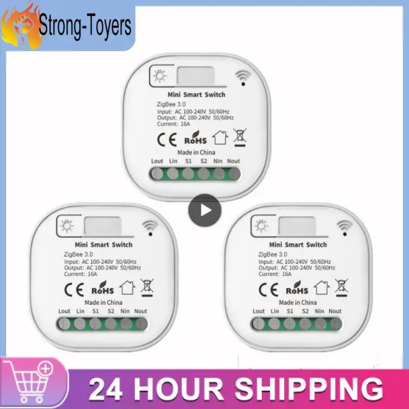 

2/3/5PCS Smart Life Diy Switch Smart Life App Voice Control Smart Home Automation Breaker Remote Control Timing