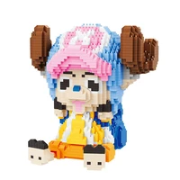 2067pcs naruto building blocks tony chopper anime figure model mini brick micro block construction educational toys for children