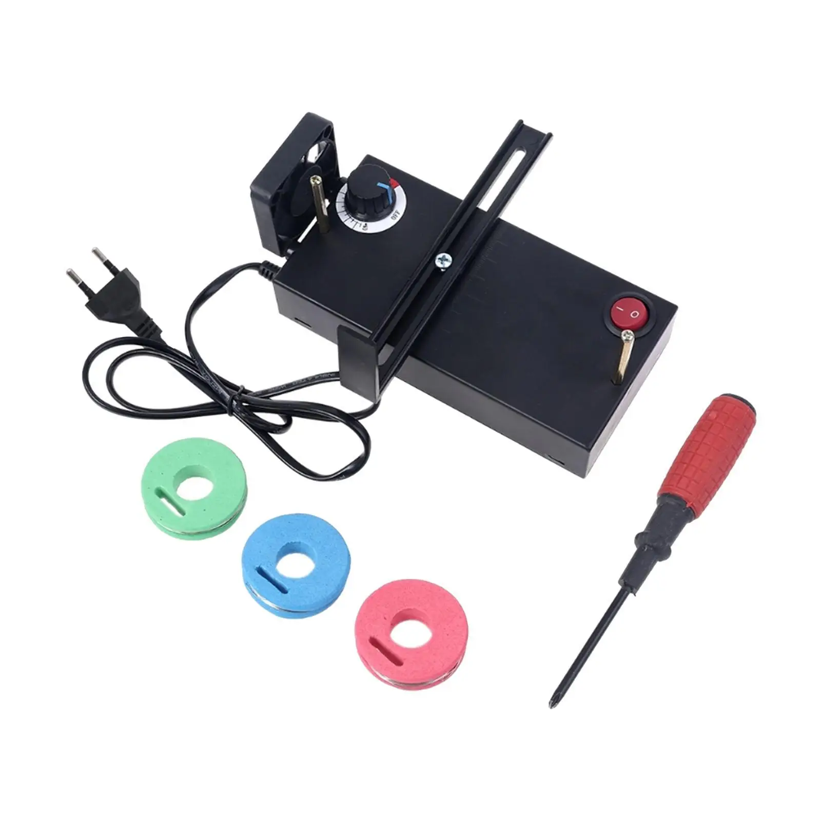 

Heat Cutting Ribbon Cutter Cutting Machine with Fan Lightweight Strap Cutter Machine Supplies Hot Cutter for Rope Webbing