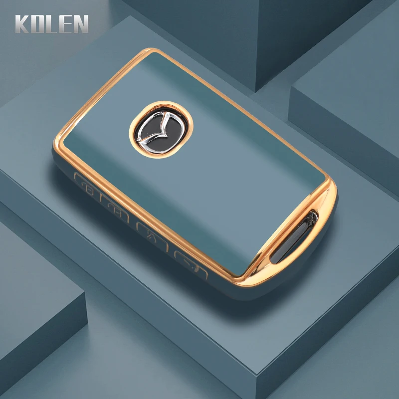 

Чехол для автомобильного ключа, из ТПУ, для Mazda 2 3 5 6 Alexa Atenza Demio BL BM GJ CX30 CX3