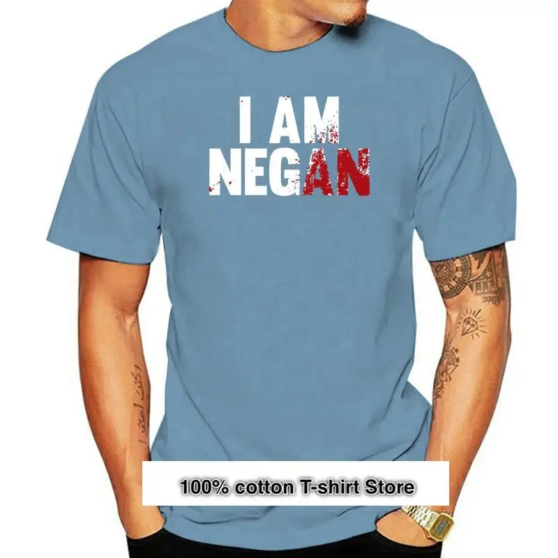 

Camiseta de manga corta I am Negan Horror Zombie