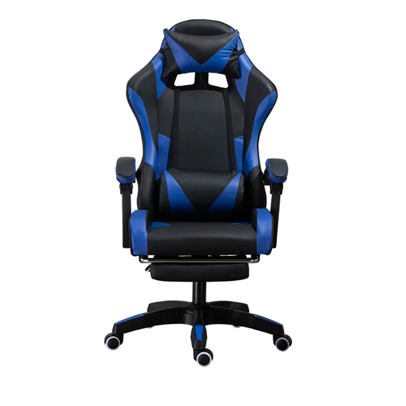 

Gaming Chair, Swivel Recliner with Adjustable Back and Seat Height, High Back Gaming Chair with Footrest, 360° Swivel
