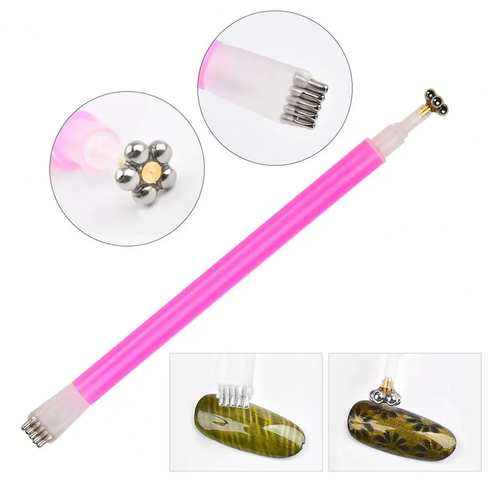 Магнитный Набор для дизайна ногтей магнитный инструмент Многофункциональный