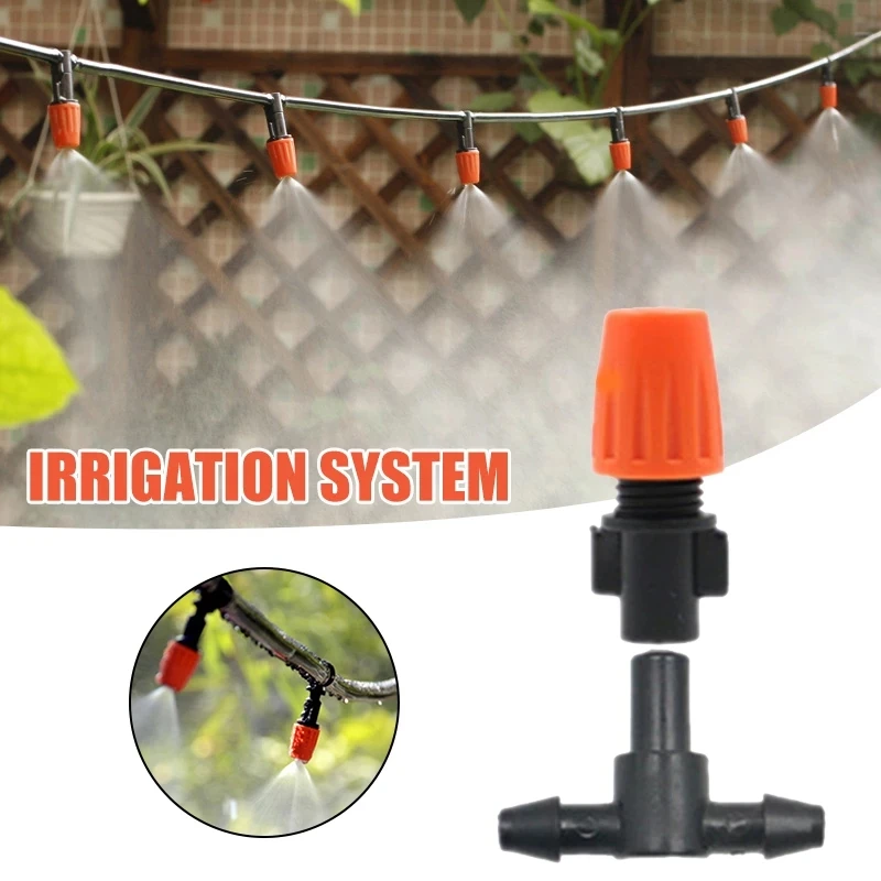 

Mist Cooling Automatic Irrigation System Garden Drip Irrigation Device 5M-20M Misting Watering System Drip Kit Set Dropshipping