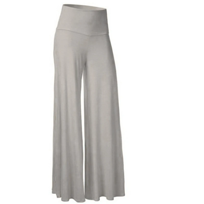 

Women's Wide Leg Trousers Woman High Waist Solid Vintage Loose Casual Fashion Female Clothing Black Pants Sweatpants Women