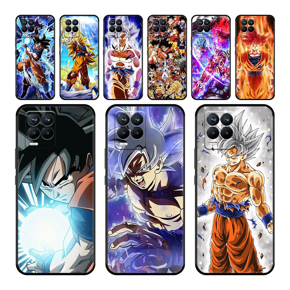 

Phone Coque Fundas TPU Dragon Ball Super Goku For Realme X50 Pro GT Neo 2 C21 8i 8 9 5G C21y GT Master 7 Pro 5 XT 6 C11 V13