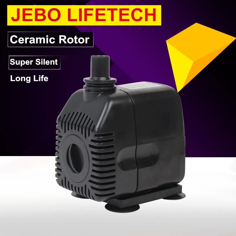 

Аквариумный водяной насос JEBO LIFETECH, 18 Вт, аквариумный насос для аквариума, рыбы, погружной насос садовый фонтанный насос AP1550