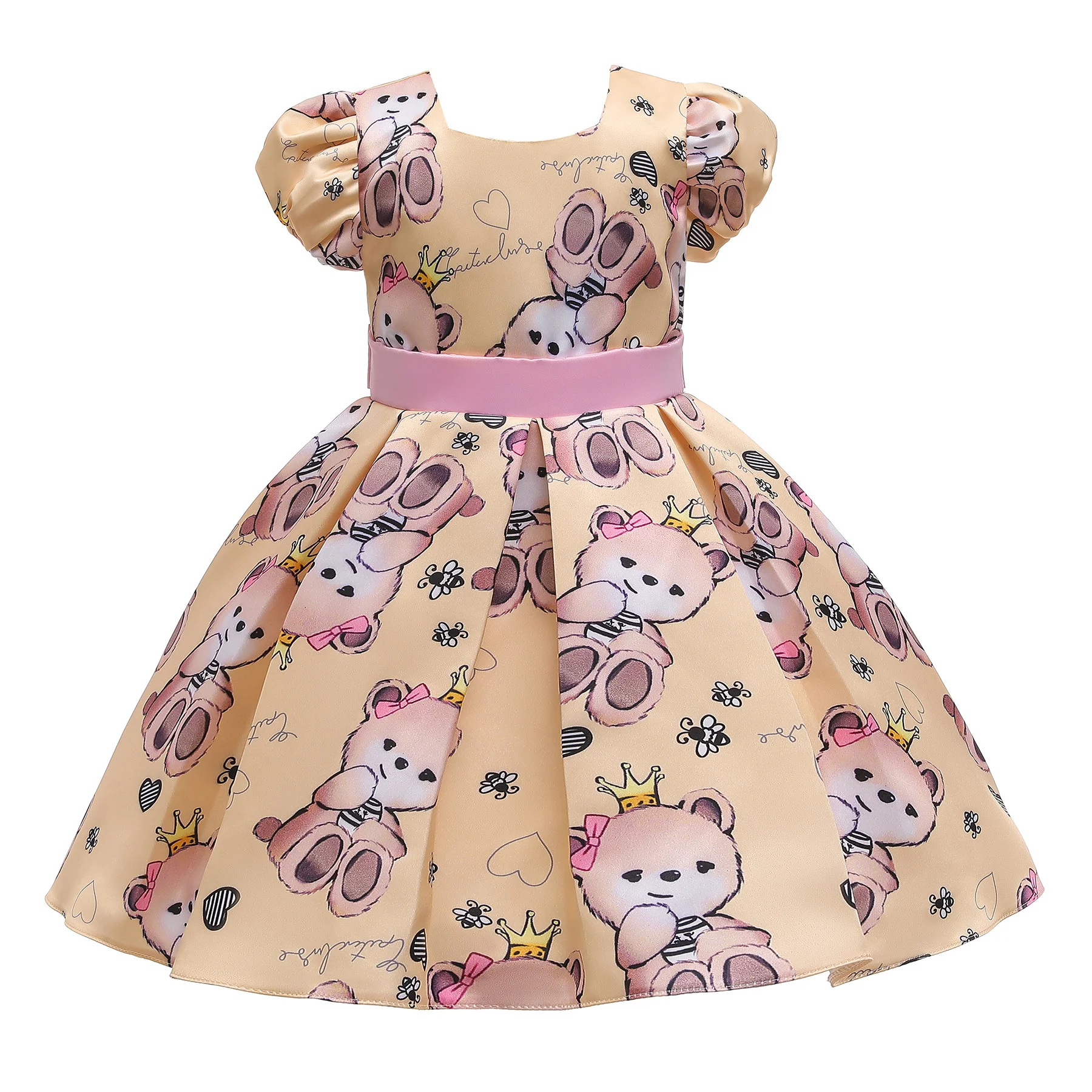 

Summer Ball Gown for Children Clothes Girl 2 to 3 Years Party Dresses Baby Princess Dress Newborn Girls Clothing Robe Kids 2022