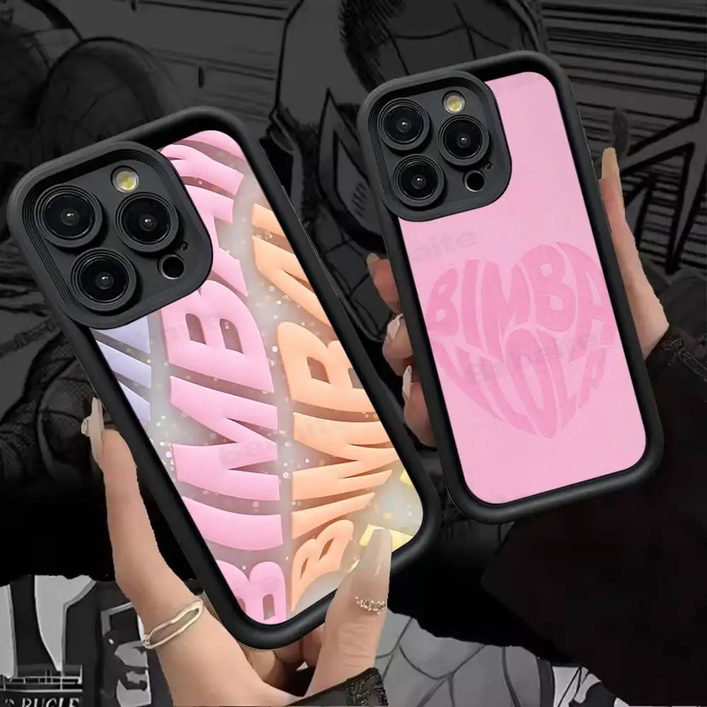Фото Чехол B-B-BimbaeS и L-L-LolaeS для iPhone 17 16 15 14 13 12 11 Air Plus Pro Max, мягкая задняя крышка №3