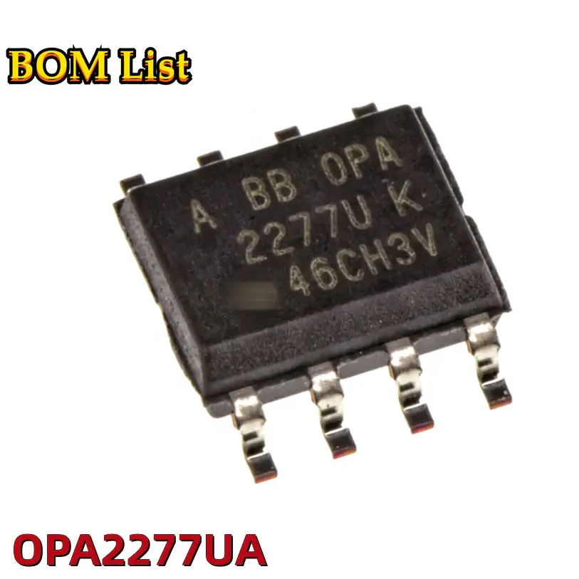 Оригинальный Высокоточный операционный усилитель OPA2277UA OPA2277 OPA2277U 2277U 8-SOIC, 2 усилителя, 1 МГц