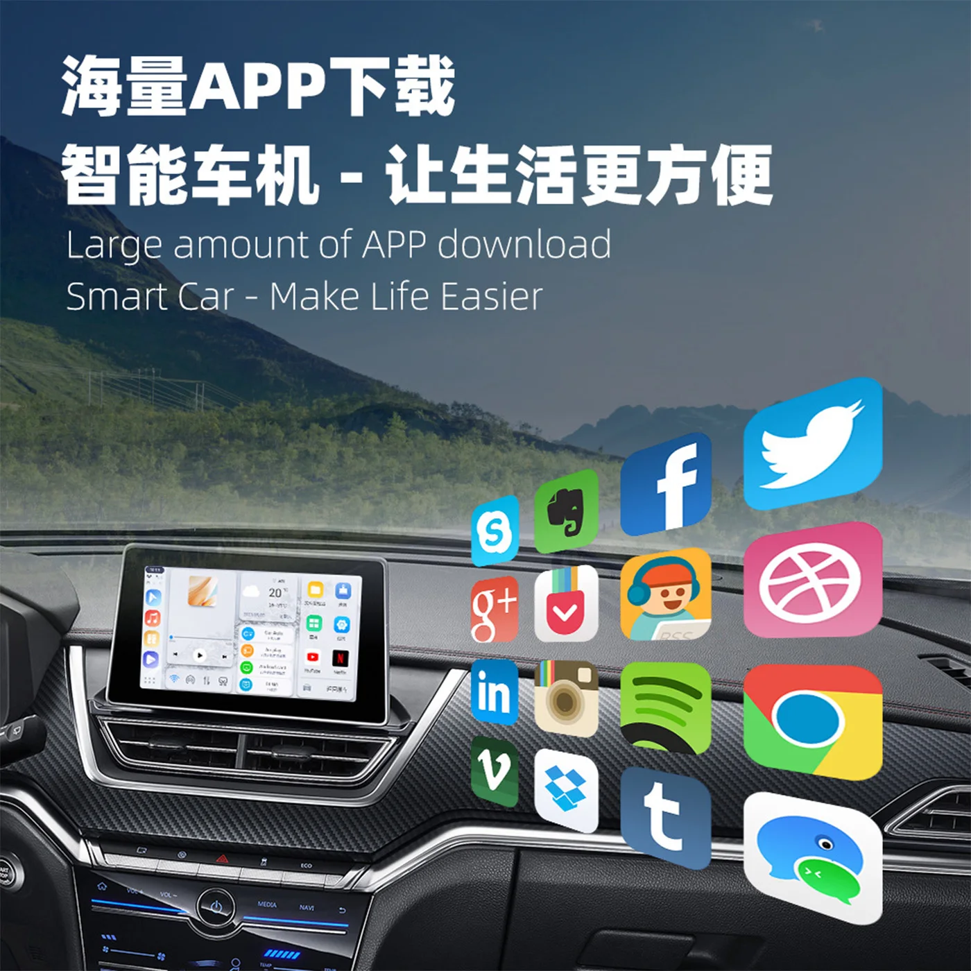Фото Адаптер CarPlay AI Box 3-в-1 с Android 14, QCM6125, HDMI-выходом, поддержкой Plug and Play, 4+64 ГБ, Android-бокс, YouTube, Netflix, Wi-Fi №4