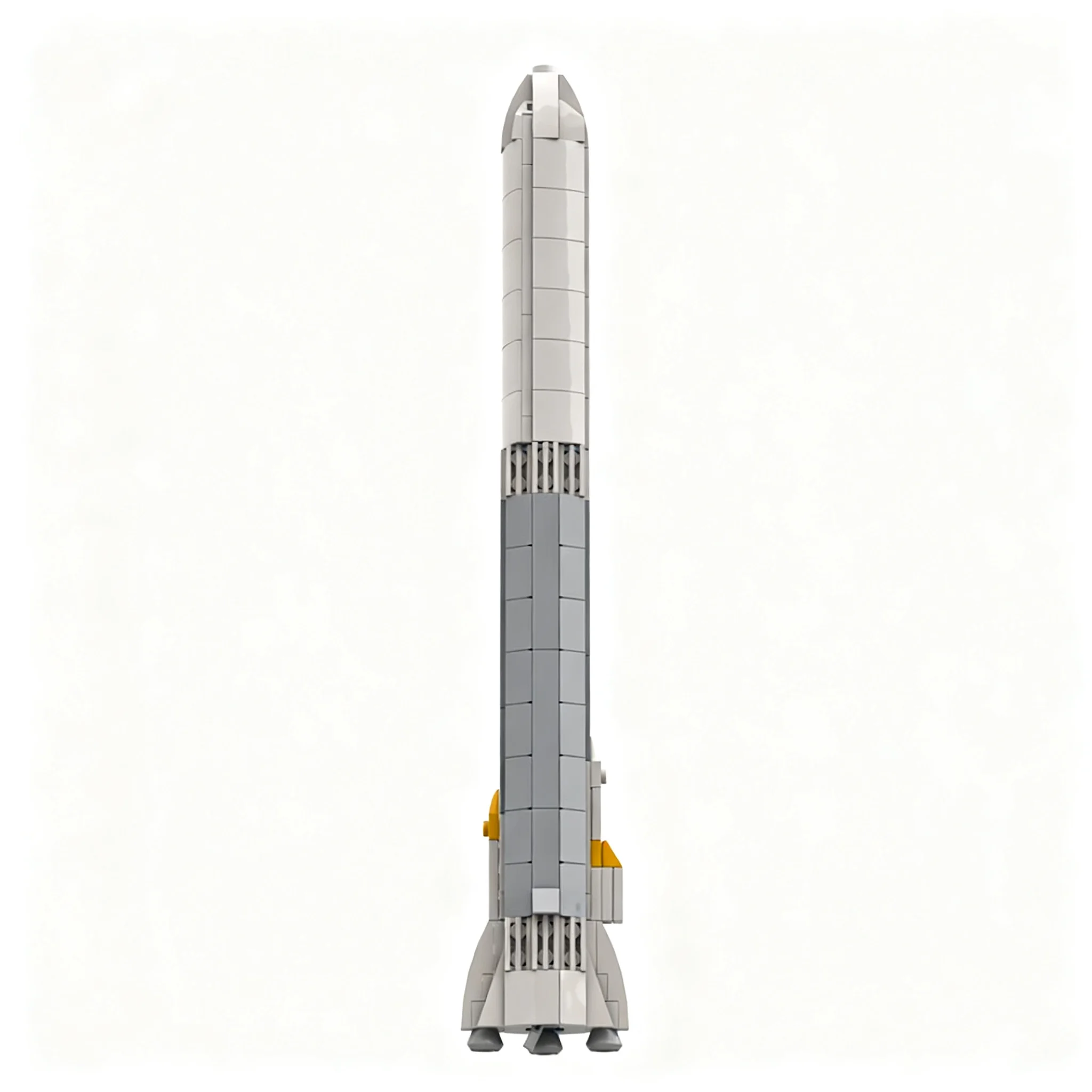 Фото 239 деталей MOC Space Atlas E/F Agena D Saturn V, масштабная модель, строительные блоки, игрушка, образовательный конструктор, креативное творчество, 3D-коллекция. №2