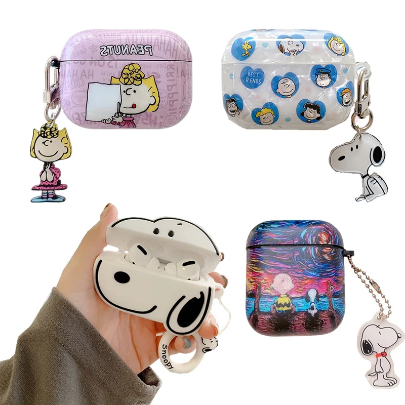 Защитный чехол для наушников Kawaii щенок беспроводной Bluetooth Apple Airpods3 Pro 1/2