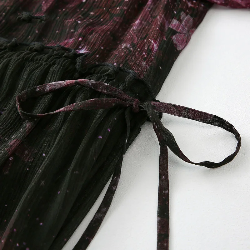 Женское платье EVNISI фиолетовое