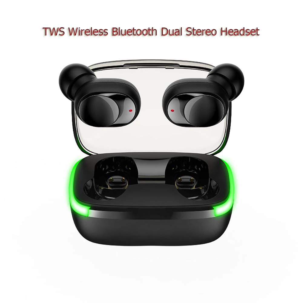 

Y60 TWS Bluetooth 5.1 Headphones Wireless Earpoddings For Smartphone Earbuds Stereo Gaming Headset With Mic Charging Box