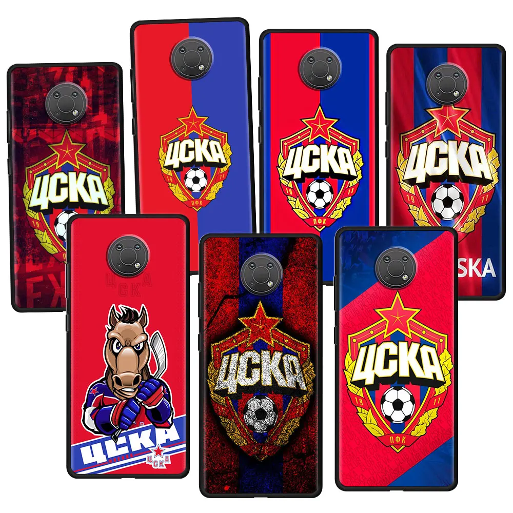

Shockproof Case for Nokia G20 6.2 5.4 7.2 XR20 G10 G50 3 X20 C21 Plus 2 X10 G11 1 8.3 5G C30 Cell Russian PFC CSKA MOSCOW Soft