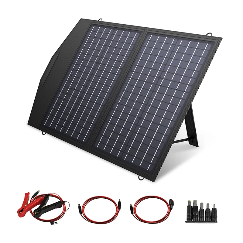 

Portable High-Power Solar Charging Board Folding Outdoor Travel Solar Panel Photovoltaic Emergency Charging