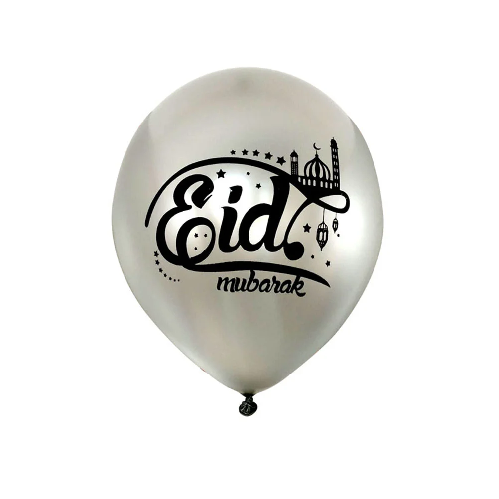 50 шт. 12-дюймовые воздушные шары с принтом Ид Мубарак креативные украшения