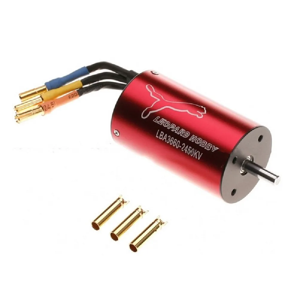 Leopard хобби LBA3660/10T 2450KV 2-полюсный бесщеточный двигатель Inrunner для радиоуправляемых