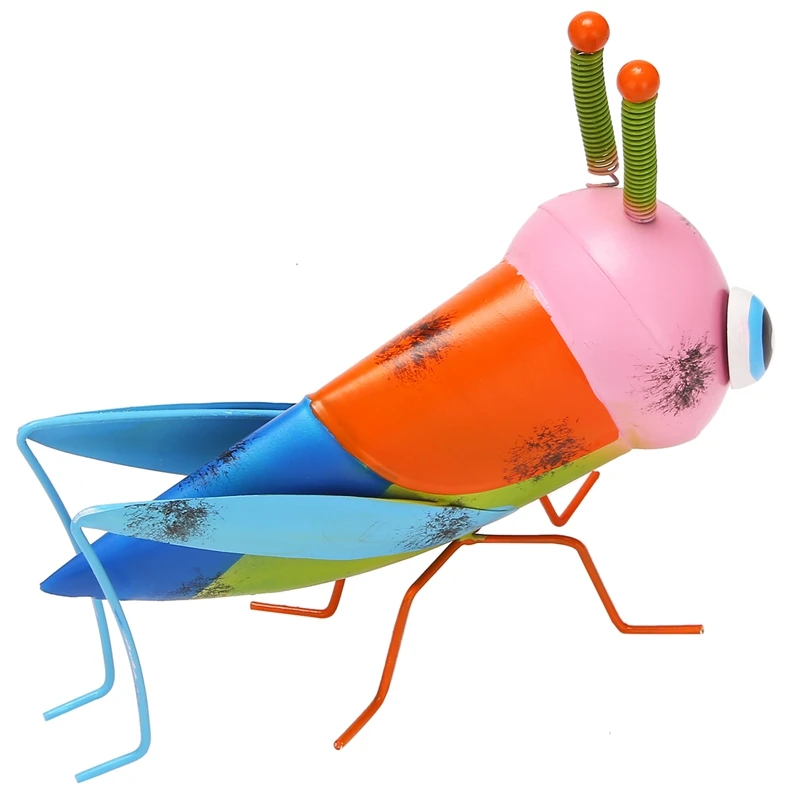 Металлический двор художественный сад фигурки кузнечика молится богомола