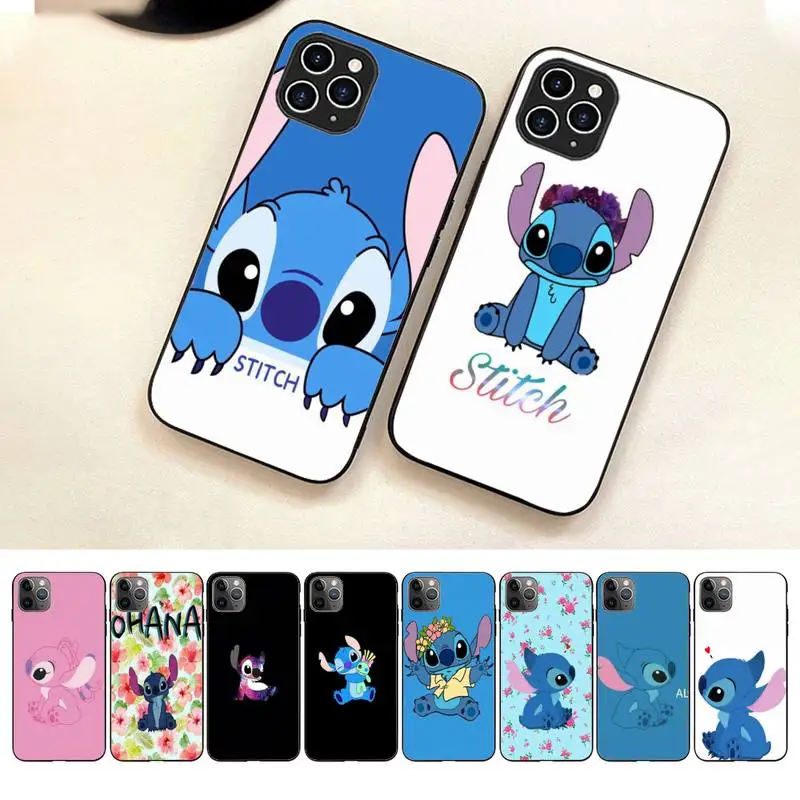 

Disney Stitch The Baby Phone Case For Iphone 7 8 Plus X Xr Xs 11 12 13 Se2020 Mini Mobile Iphones 14 Pro Max Case