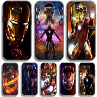 avengers iron man for xiaomi poco x3 gt poco x3 pro nfc phone case tpu back silicone cover black coque funda