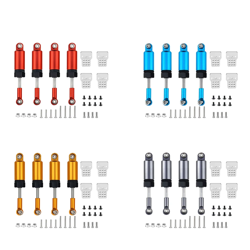 

Metal Adjustable Shock Absorber Damper With Extender Seat For WPL C14 C24 C34 C44 B14 B16 B24 1/16 RC Car Parts
