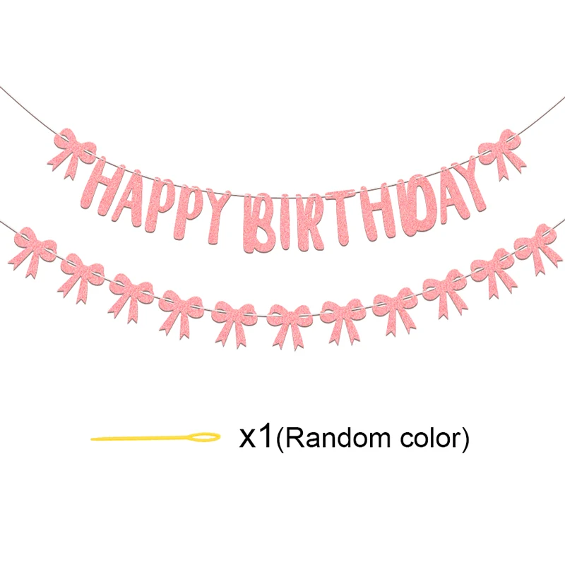 

YOMDID Розовый бумажный баннер для дня рождения