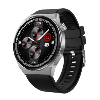 New Smartwatch Wireless Charging Rotating Crown Waterproof NFC Sports Heart Rate GT8 Men Music Smart Watch Music Weather Calorie 1