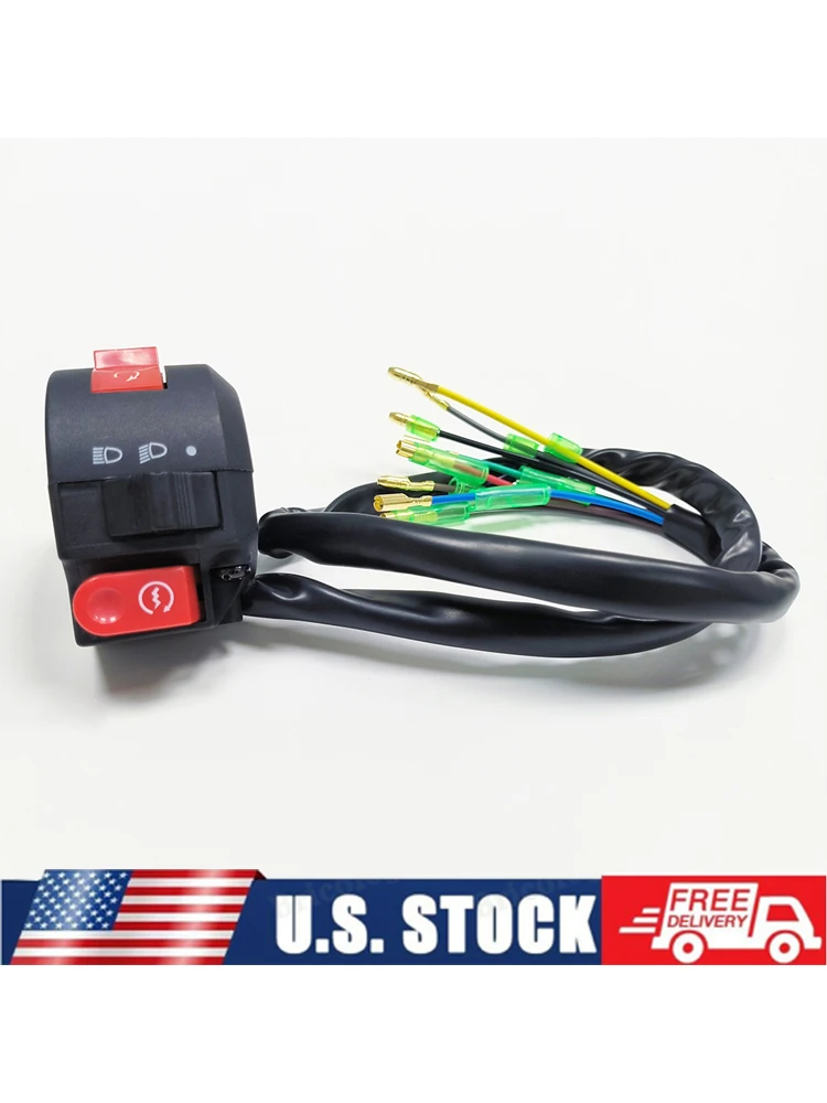 

Аксессуары для мотоциклов Kill Starter, выключатель света в сборе для Honda ATC110 125 185 200 ATC200E/ES/M/S/R