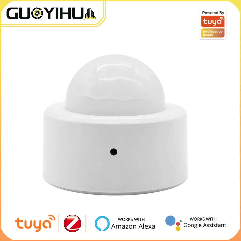 

Tuya Zigbee 3.0 PIR Motion Sensor Wireless Human Body Movement Monitoring Alarm Notification Works With Alexa Google Home 2024