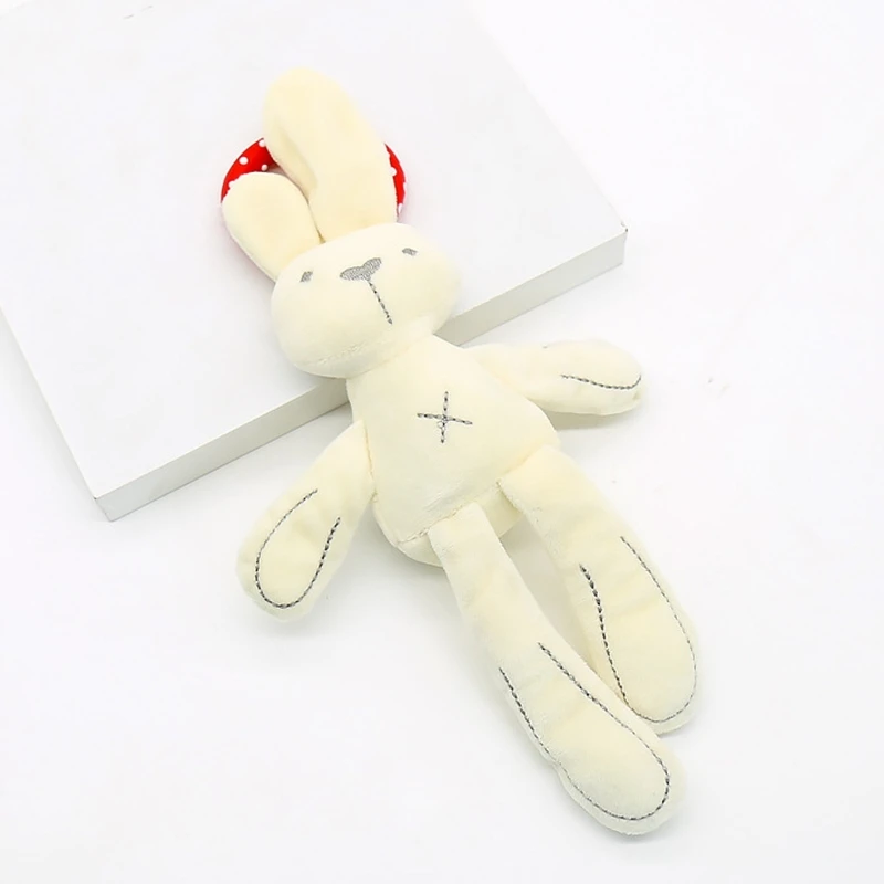 8’’ Cute Hanging Rattle Animal Doll Baby Teething Toy Super Soft Girls Boy Favor N0HD
