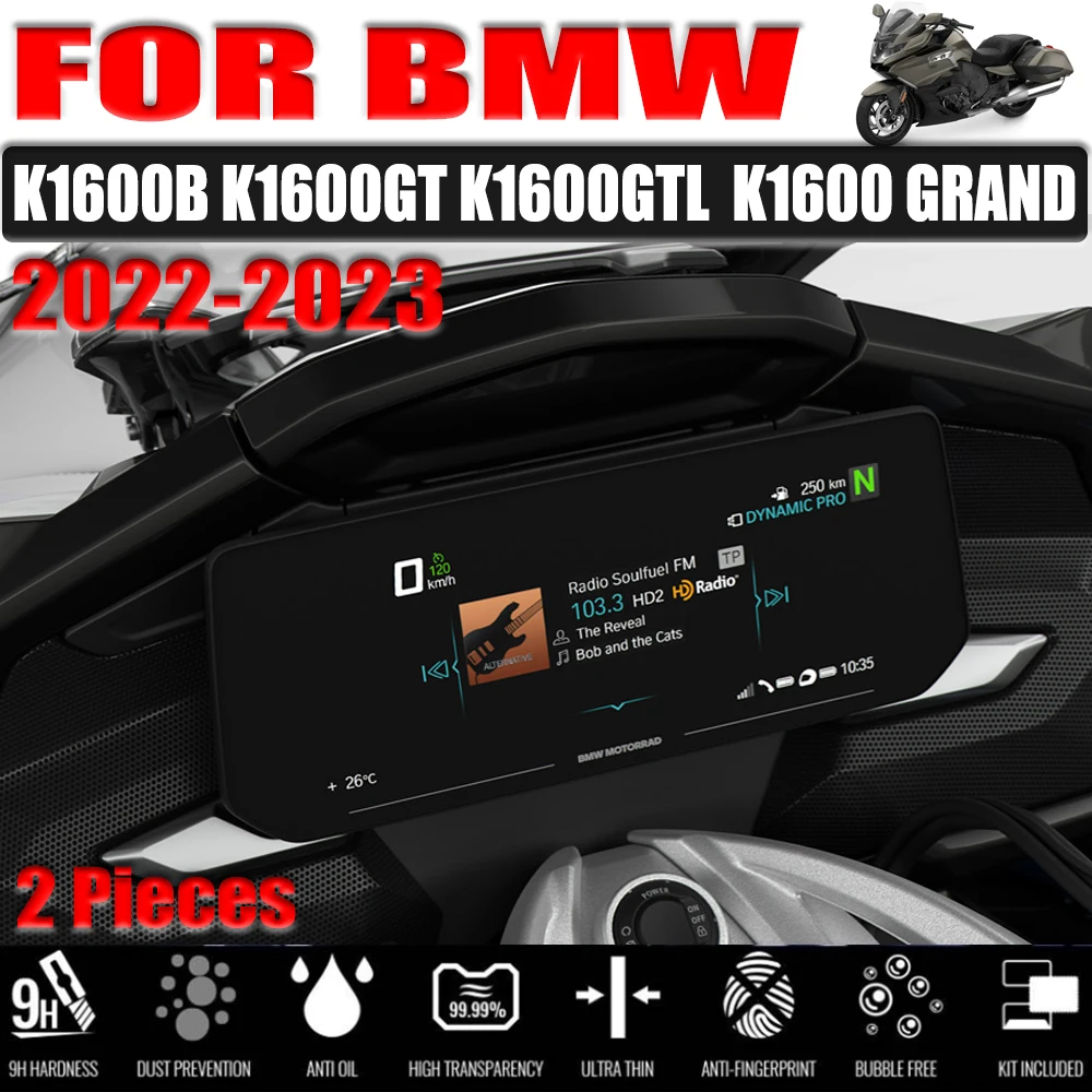 

Для BMW R 1250 RT R1250RT CE 04 K 1600 GT B K1600GT 2022 царапина на мотоцикле кластерный дисплей приборная панель защитная пленка