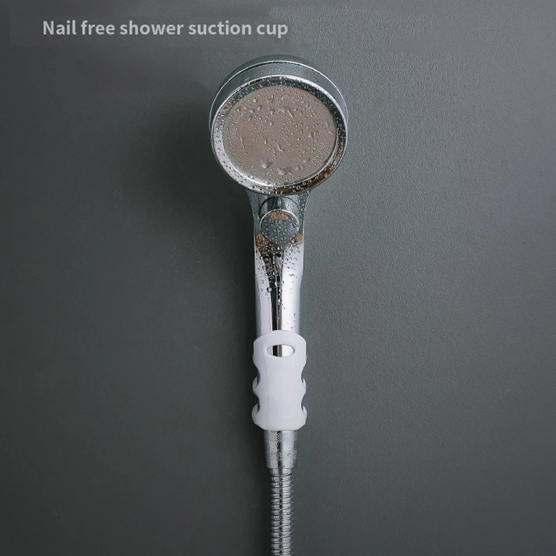 

Bathroom Shower Head Holder Rack Shelf Wall Mount Shower Movable Bracket Fixed Bracket Bathroom Accessories