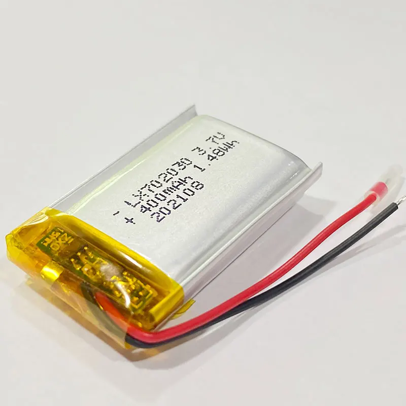 702030 3 7 V 400mAh литиевая полимерная аккумуляторная батарея для игрушек DIY MP3 GPS PSP DVR