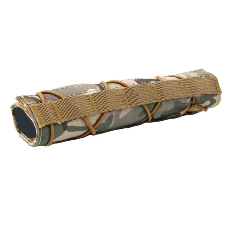 Тактический защитный чехол для подавления тепла глушителя Airsoft Gun Silencer Oxford Case Hunting Accessories.